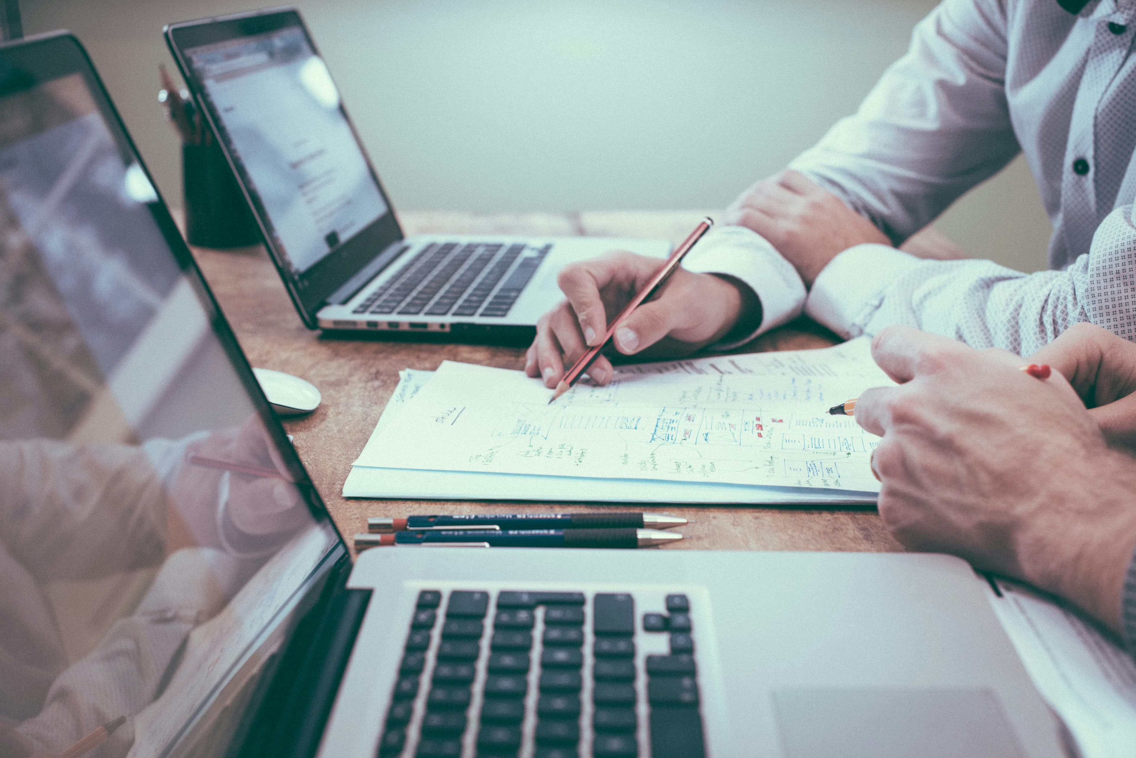 Compliance documentation review in an office